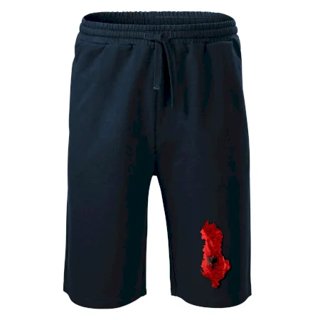 Mapa Albánsko reliéf hôr