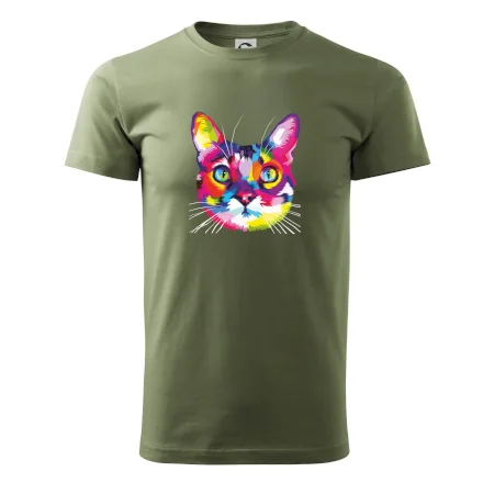 Mačka dúhová hlava