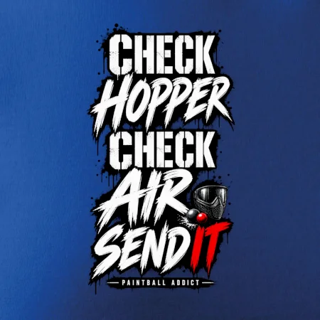 Kontrola zásobníka – Check Hopper Air paintball