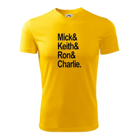 Mick Keith Ron Charlie