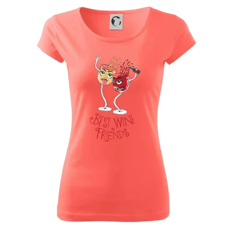 Best wine friends dancing (Pecka design)