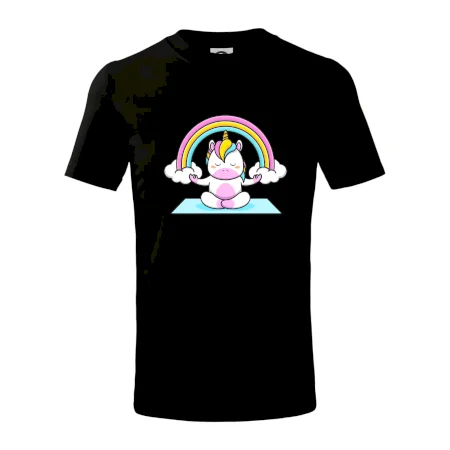 Yoga jednorožec - dúha