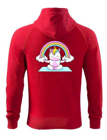Yoga jednorožec - dúha