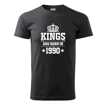Kings are born in 1990