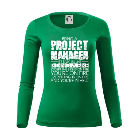 Being A Project Manager - bike