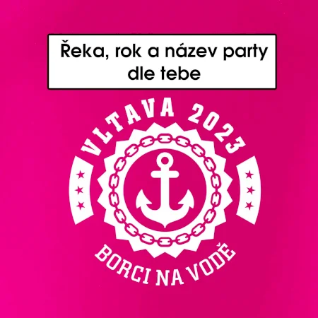 K vode - kotva (vlastný nápis)