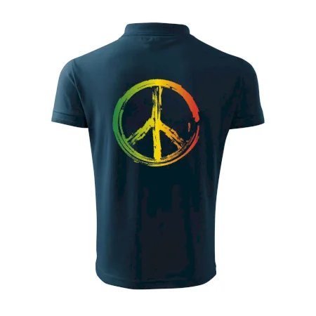 Peace symbol paint
