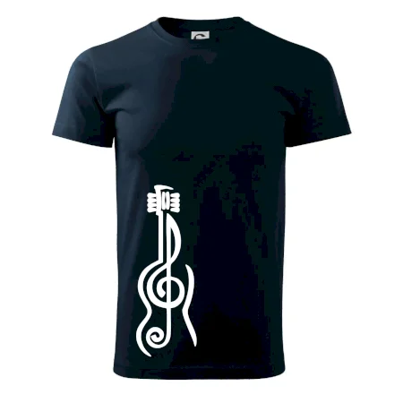 Husľový kľúč gitara