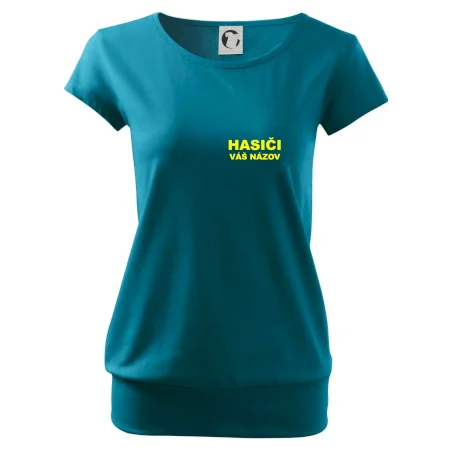 Hasiči - žltý nápis - váš názov zboru