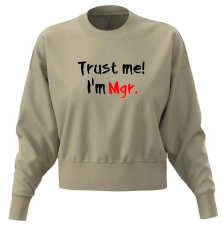 Trust me I´m  Mgr. / Ver mi som Magister.