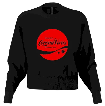 Corona virus pandemic logo