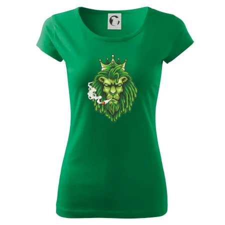 Zhulený lev zelený