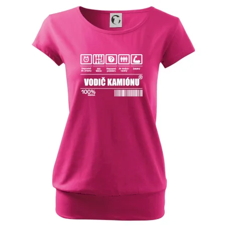 Čiarový kód - Vodič kamiónu