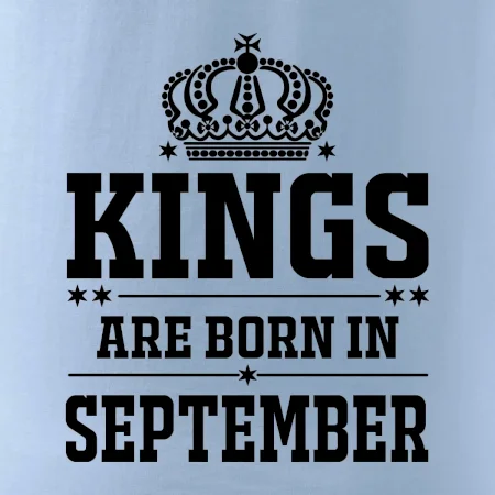 Kings are born in September
