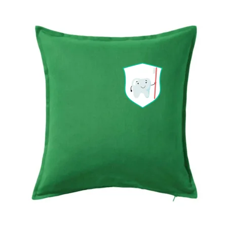 Zúbok na prsníku - zubná kefka