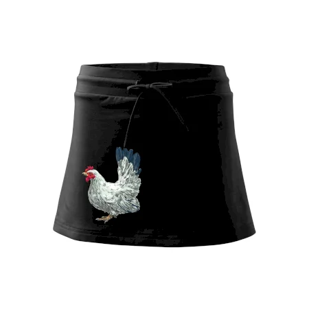 Sliepka kreslená biela