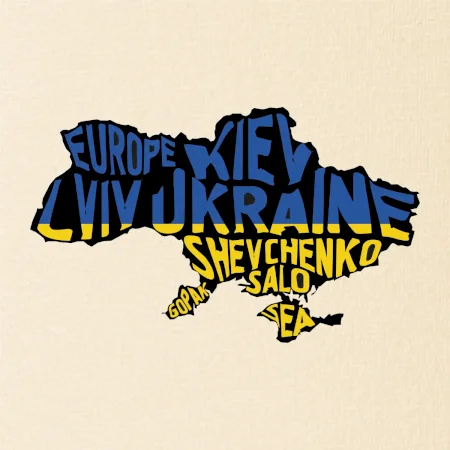 Ukrajina - mená miest - Európa