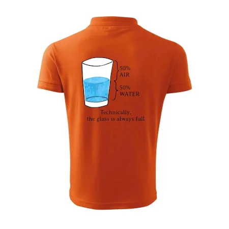 Technically, the glass is always full