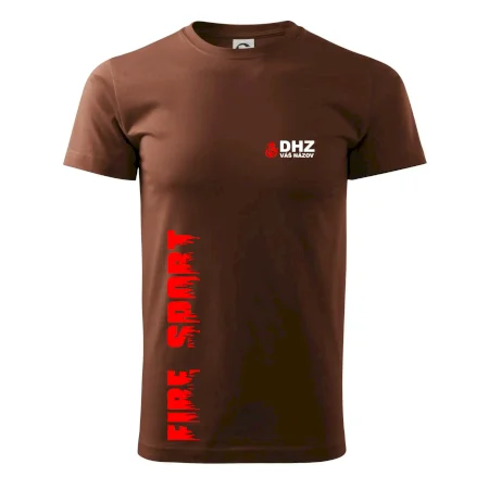 DHZ (oheň, firesport, názov sboru - vlastný nápis)