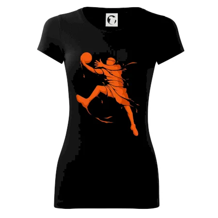 Basketball player splash