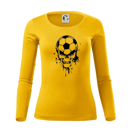 Fotbal lebka splash