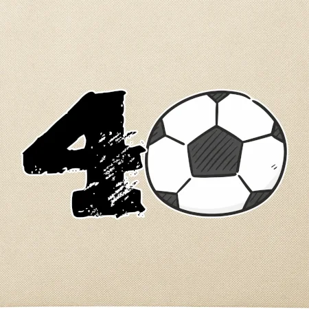 Futbal okrúhle narodeniny 40