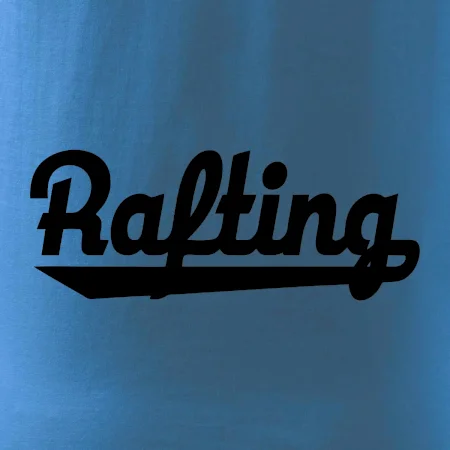 Rafting nápis