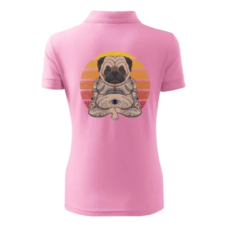 Yoga meditace - pug