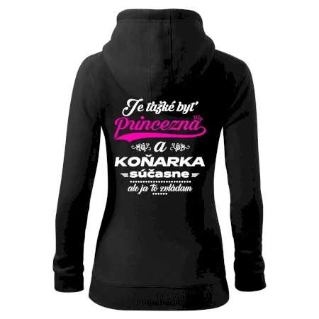 Je ťažké byť princezná koňarka