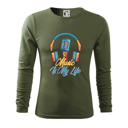 Music is my life slúchadlá