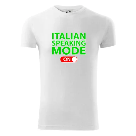 Italian speaking mode - ON
