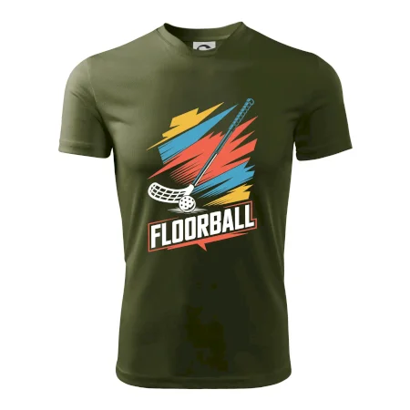 Floorball - farby a hokejka