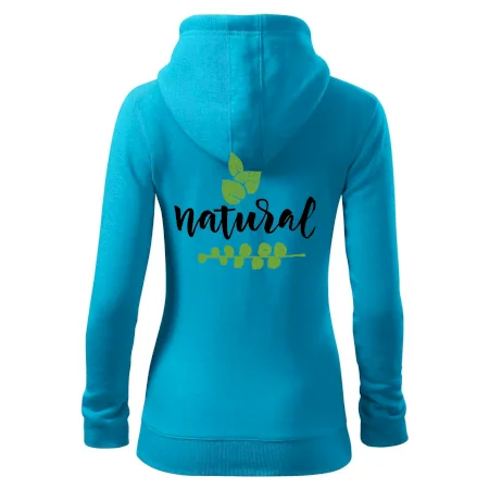 Natural - nápis v listoch