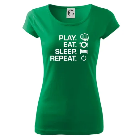 MMA eat sleep repeat