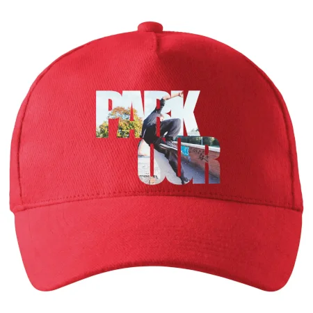 Parkour nápis v meste