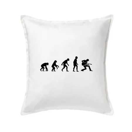 Evolúcia gitarista - kľačiaci