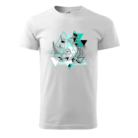Biely nosorožec (Pecka design)