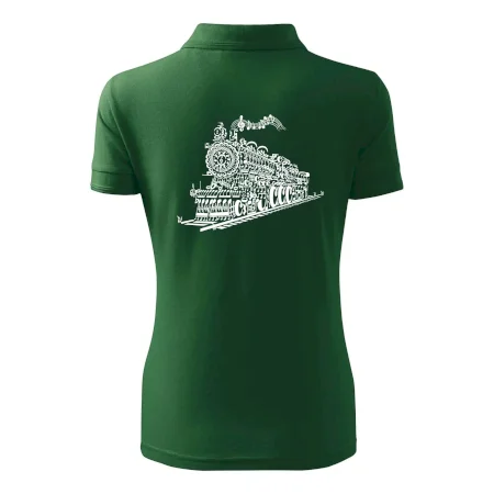 Stará lokomotiva z not