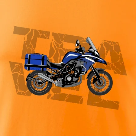 Cestovná enduro modrá