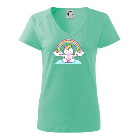 Yoga jednorožec - dúha