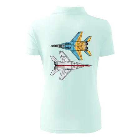 Mig 29 Fulcrum zo spoda a zo shora