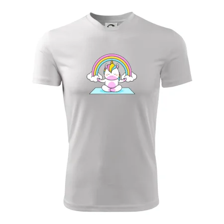 Yoga jednorožec - dúha