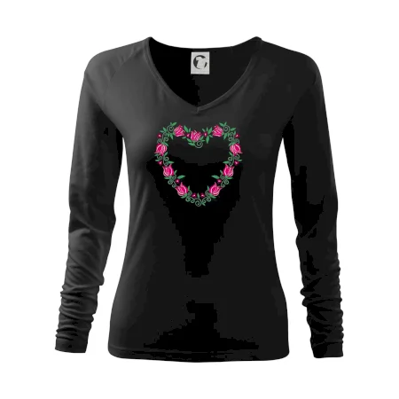 Červené tulipánové srdiečko (Pecka design)
