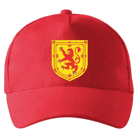 Škótsky lev na hrudi