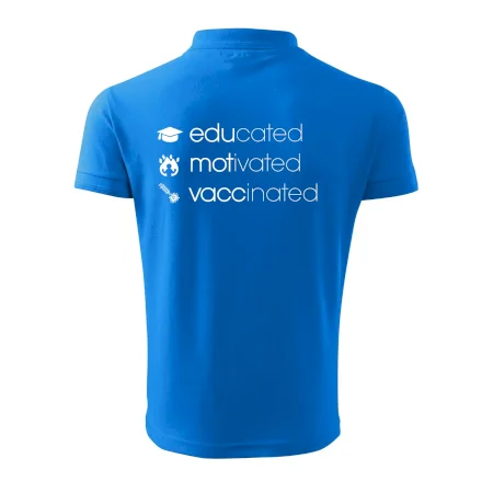 Educated motivated vaccinated