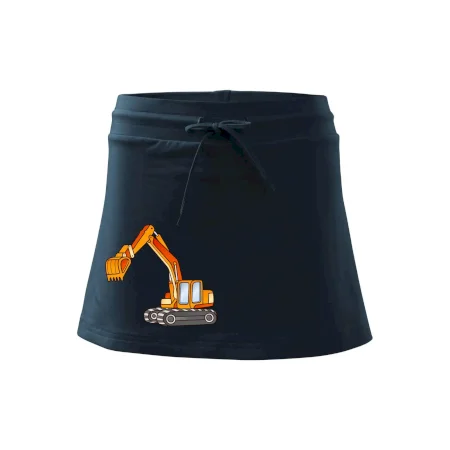 Bager bez nápisu oranžový