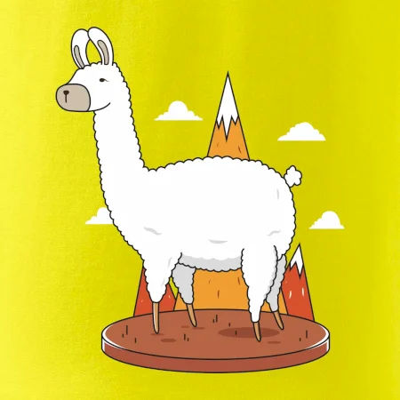Alpaka kreslená