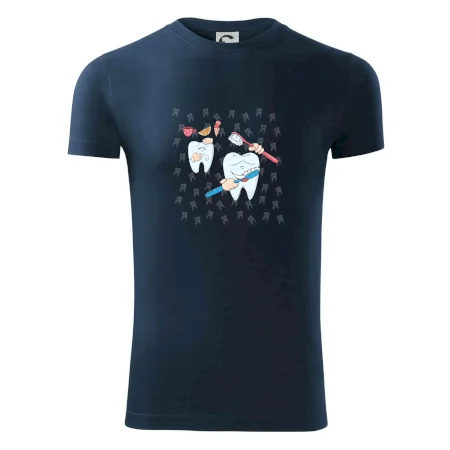 Zubárske tričko - kefka a jedlo