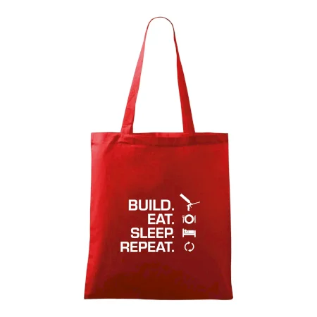 Build eat sleep repeat - montážna pena