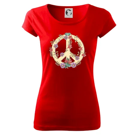 Peace symbol pieskový